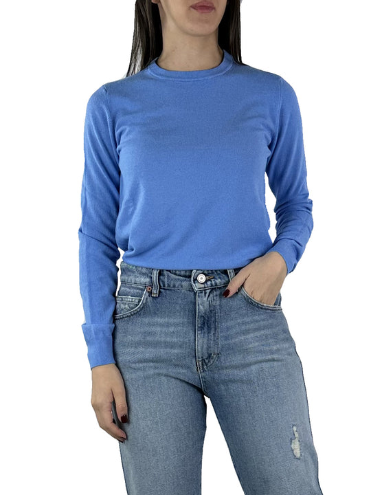 Maglia Girocollo Basica - Royal