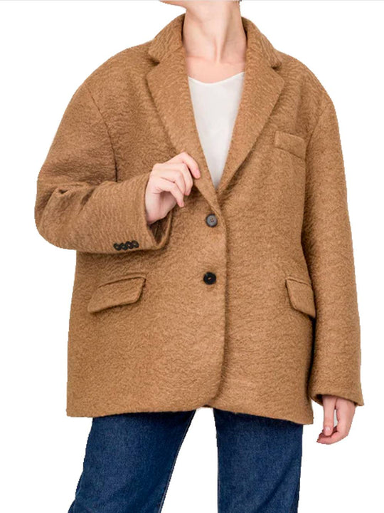 Giacca Peluche - Biscotto