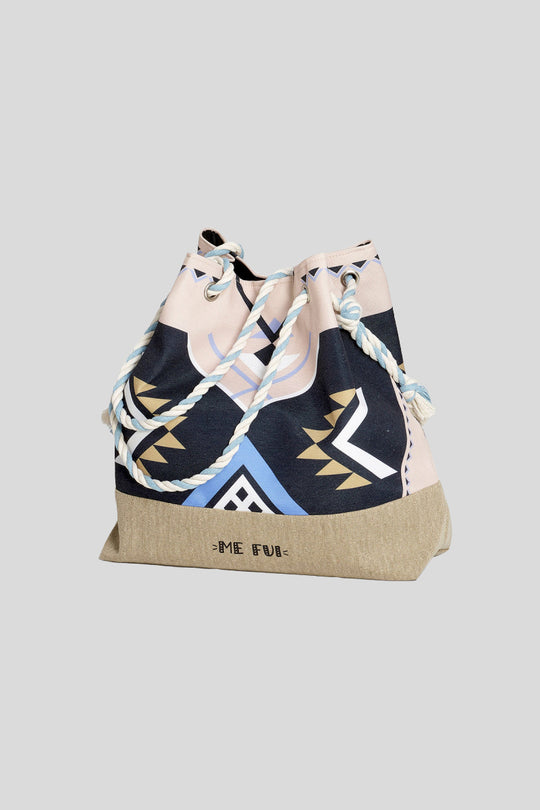 Printed Handbag 100% PL