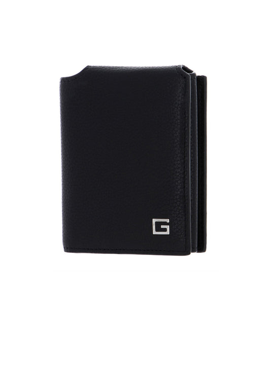 New Zurigo Trfld Card Case W Coin Pocket - Black