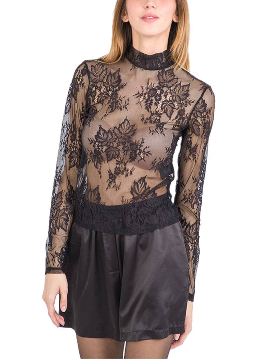 Lupetto Pizzo - Nero