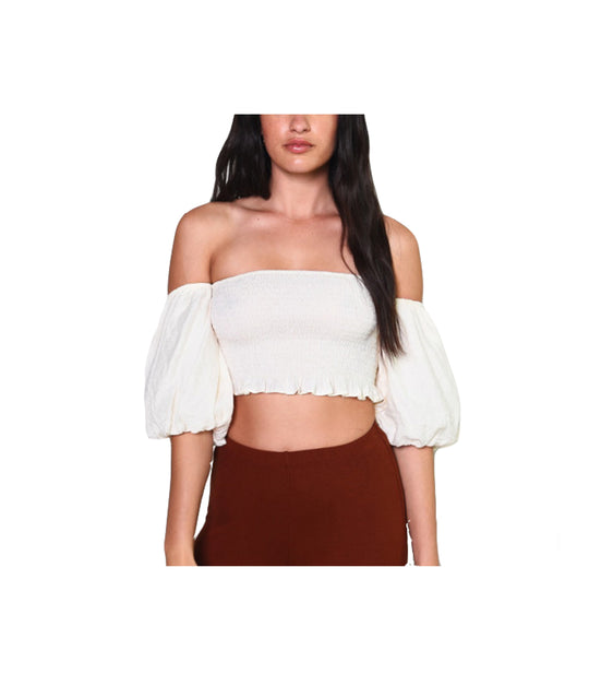 Ladies Top - Pale Yellow