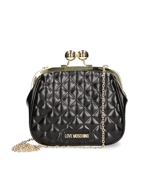 Borsa Quilted Nappa Pu - Nero