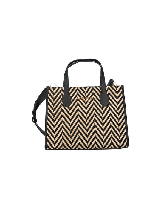 Silvana 2 Compartment Tote - Black