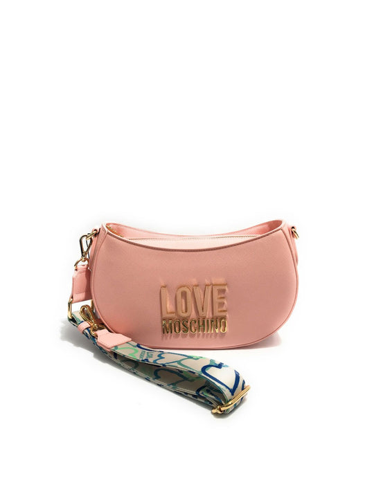 Borsa Pu - Cipria + Nylon Printed