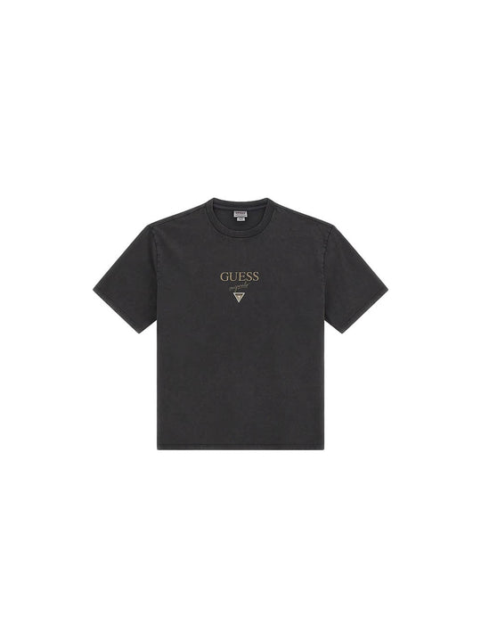 Go Printed Baker Logo Tee - Jet Black Multi