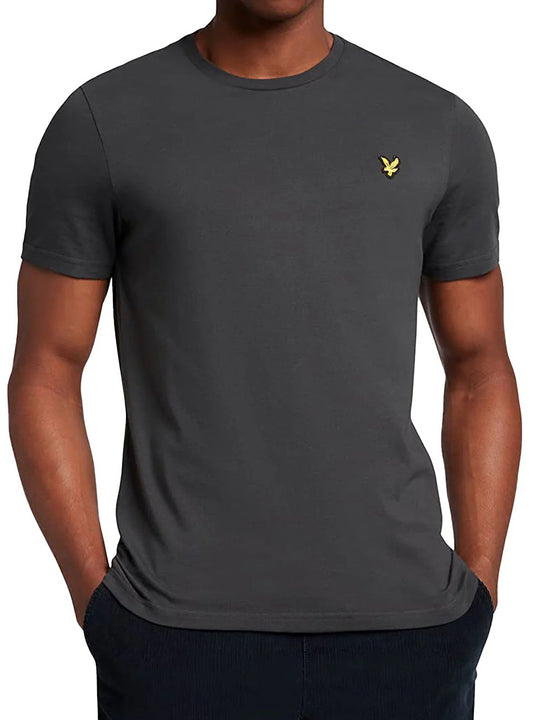 Plain T-shirt - Gunmental