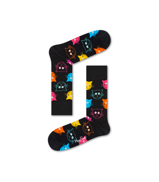 Cat Sock - Black