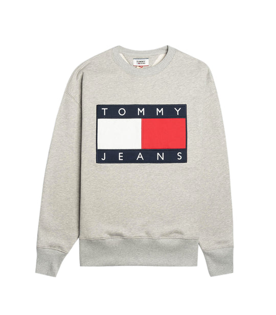 Tjm Tommy Flag Crew - Lt Grey Htr