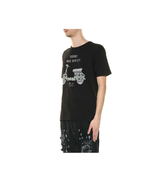 T-Shirt Lambretta - Nero