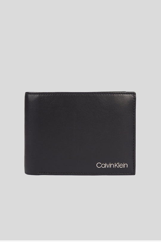 Trifold 10cc w/coin - Black