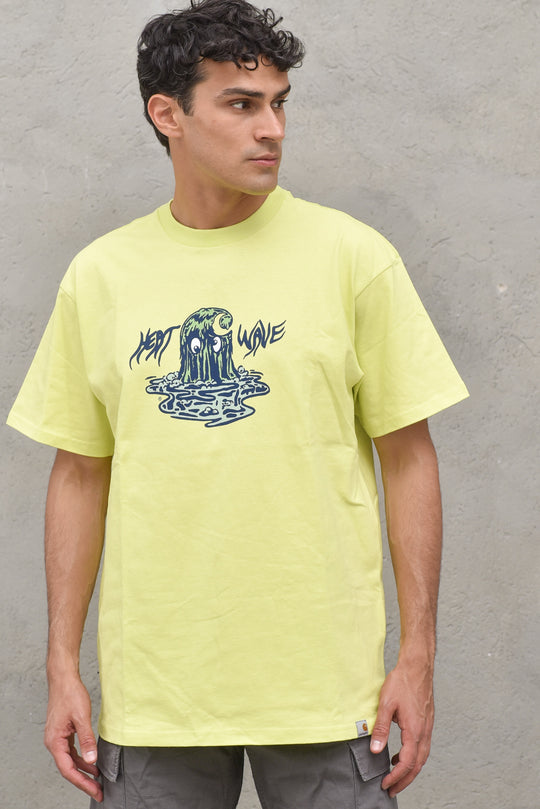S/s Heat Wave T-shirt - Limeade