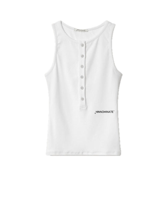 Canotta In Costina Serafino - Bianco