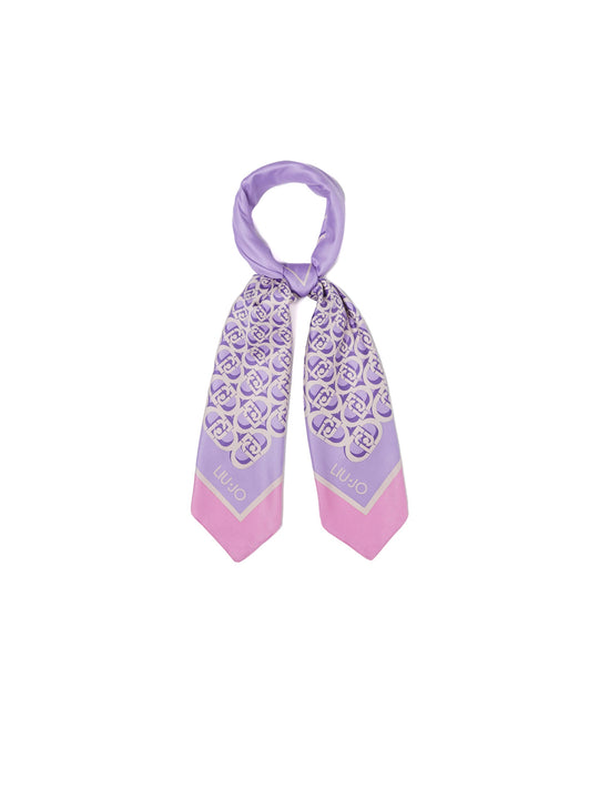 Ecs Foulard Logo Rete 90x90 - Glicine