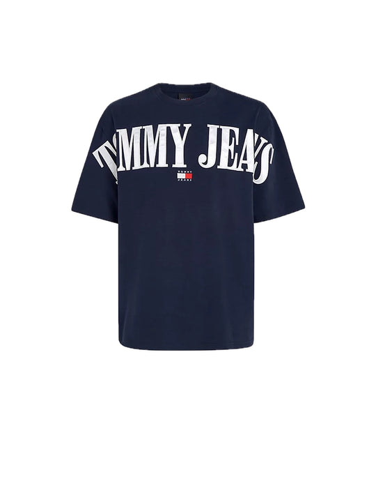 Tjm Ovz Badge Tj Tee - Dark Night Navy