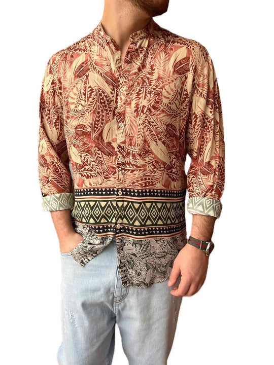 Camicia Viscosa Fantasia Balza
