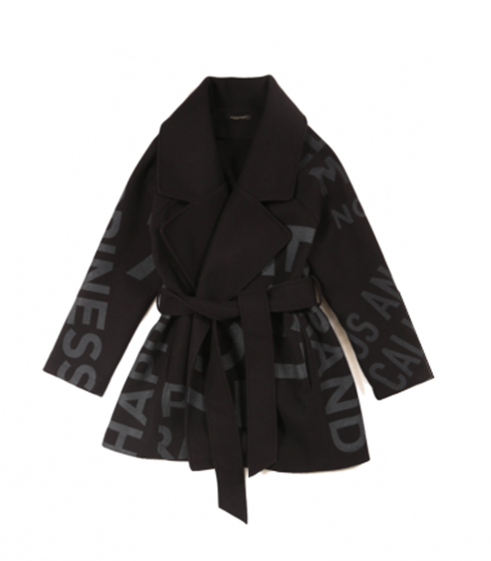 The Mid Coat - Black