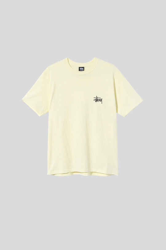 Basic Stussy Tee - Yellow