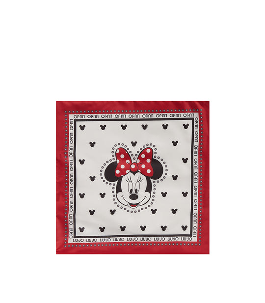 Wd Foulard Minnie 50x50 - Feel Rouge