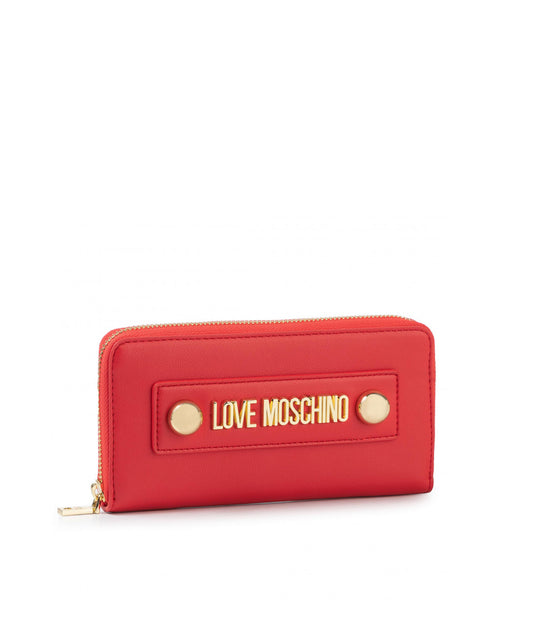 Portafogli Small Grain Pu - Rosso