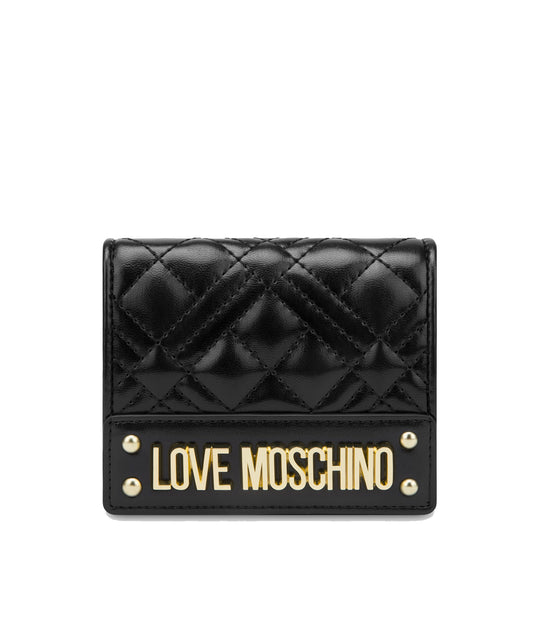 Portafoglio Quilted Nappa - Pu Nero