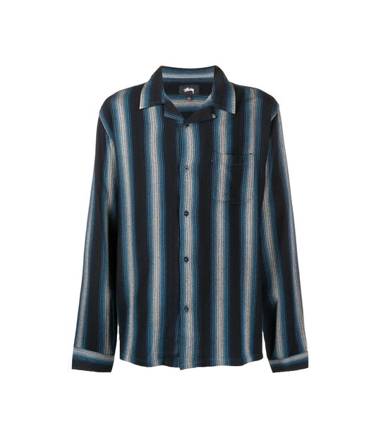 Shadow Striped Shirt - Blue