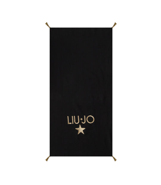 Telo Logo Con Nappine - Nero