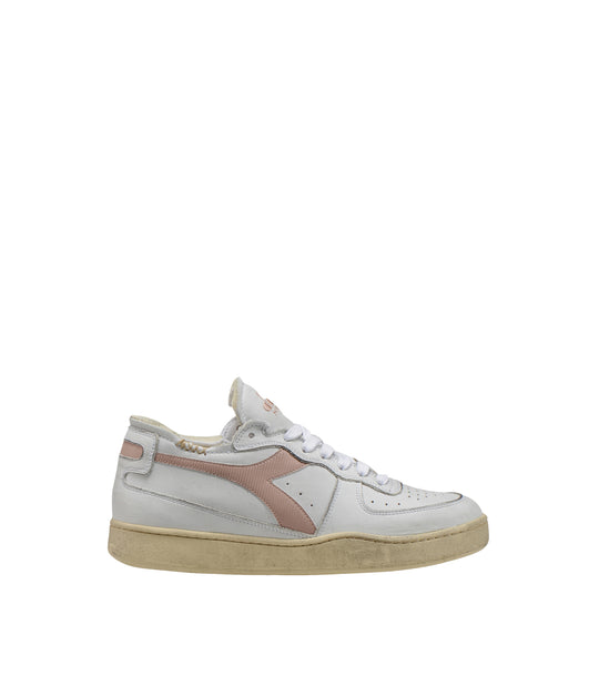 Mi Basket Row Cut - White/Evening Sand