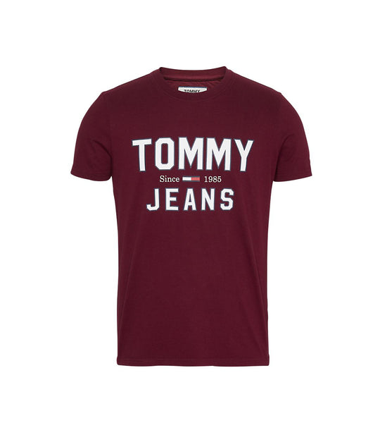 Tjm Essential 1985 Logo Tee - Burgundy