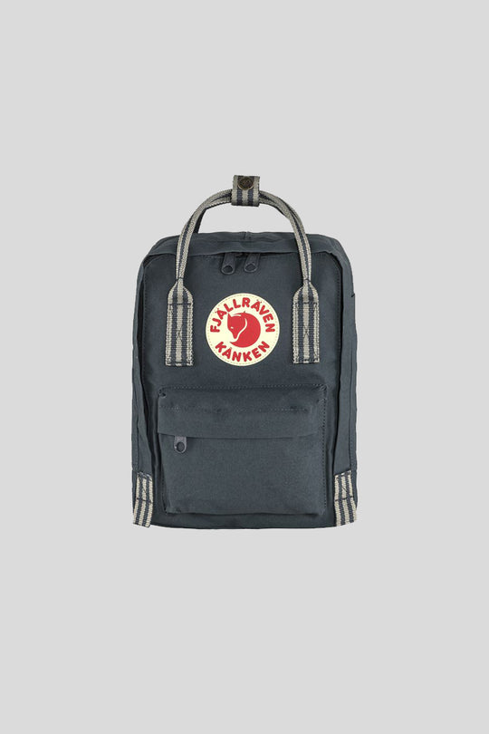 Kanken Mini - Navy Long Stripes