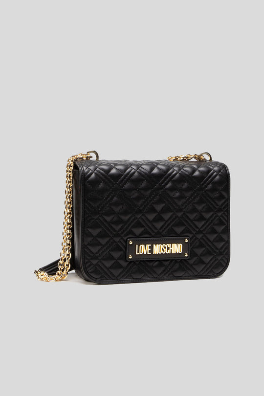 Borsa Quilted Nappa Pu - Nero