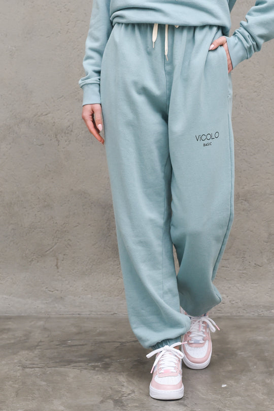 Pantalone Tuta - Verde Salvia