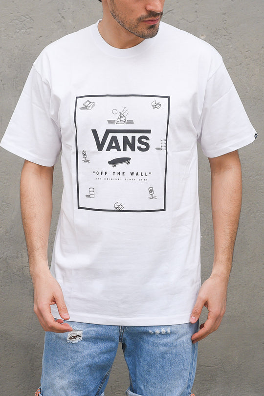 Mn Classic Print Box White Beach Ditsy