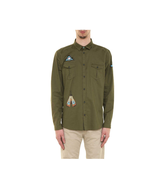 Camicia M/L Capulet - Olive