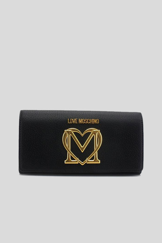 Portafogli Pu - Nero    10x19x3 cm