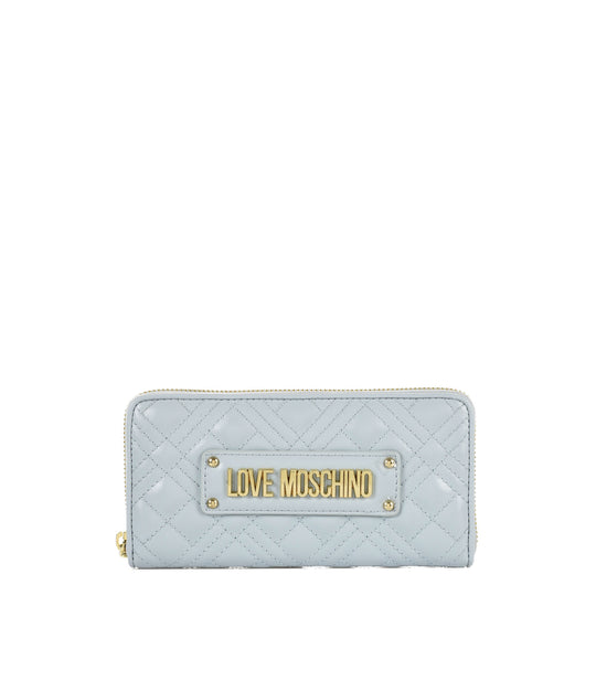 Portafoglio Quilted Nappa Pu - Nuvola