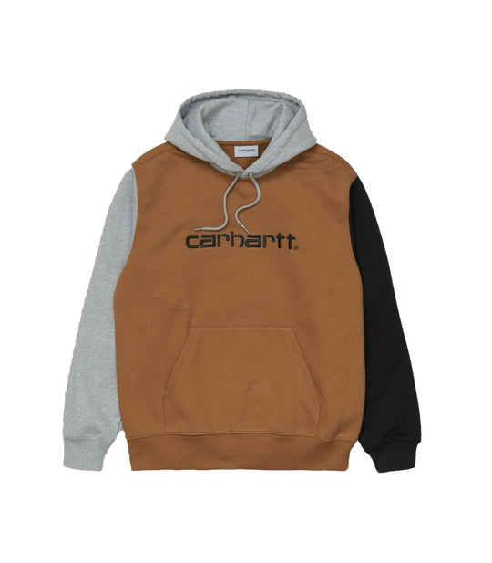 Hooded Carhartt Tricol Sweat - Hamilton Brown