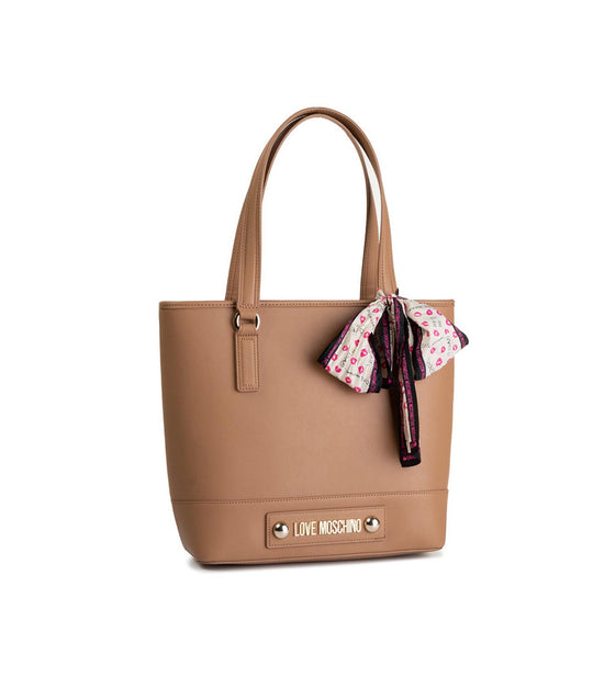 Borsa Natural Grain Pu - Cammello