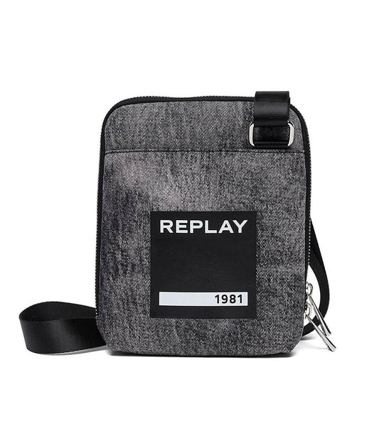 Borsa Tracolla In Ecopelle - Grigio