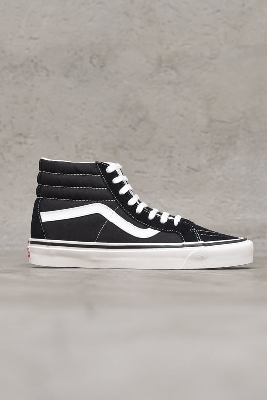 SK8-HI 38 DX (ANAHEIM FACTORY) - BLK/TRWT