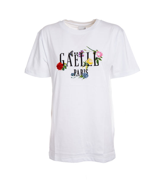 T-Shirt Jersey G/C M/M + Stampa - Bianco