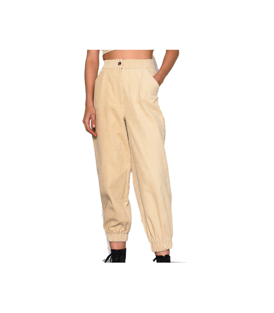 Ladies Trousers - Stone