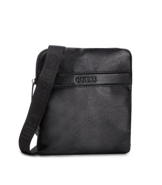 City Mini Flat Crossbody - Black