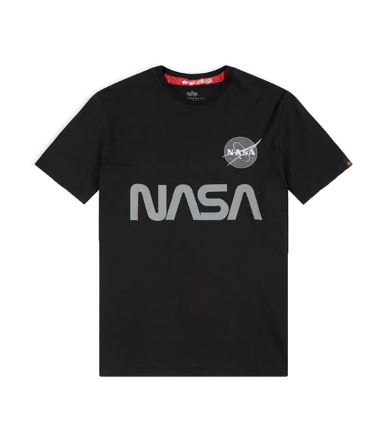 Nasa Reflective T - Black