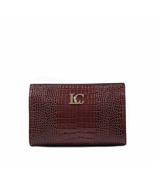 Ophelia Continental Clutch Cocco - Burgundy