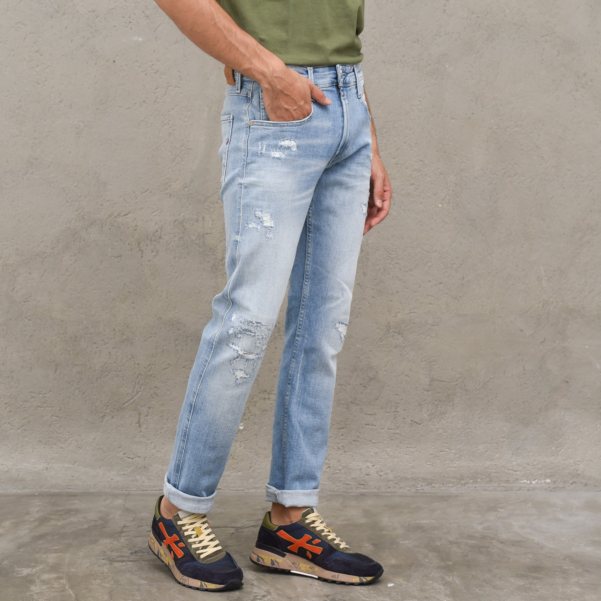 Anbass Pants - Deep Blue — 6