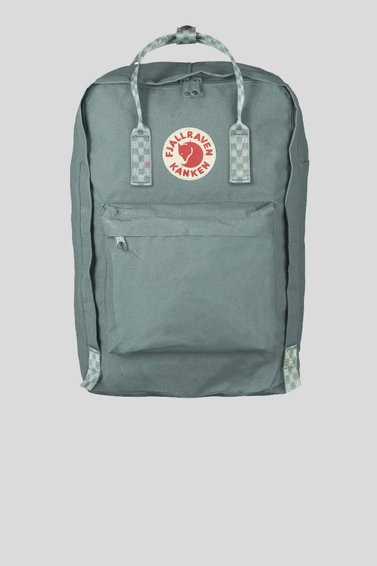 Kanken 17'' - Frost Green Chess Pattern