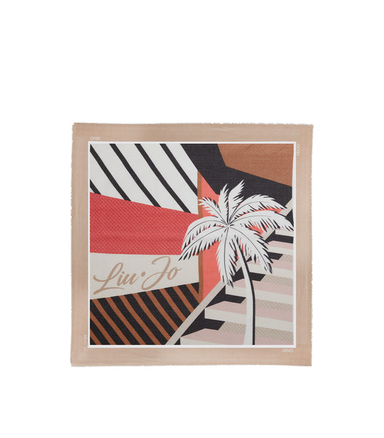 Foulard 120x120 Palme - Arenaria