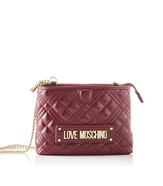 Borsa Quilted Nappa Pu - Vino