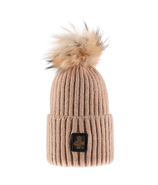 Snow Flake Hat - Beige
